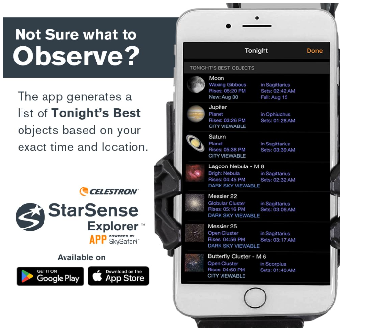 Celestron StarSense Explorer 114mm Dobsonian Telescope